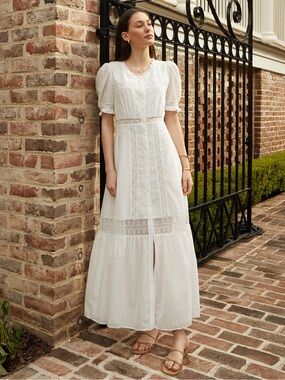 Kourt | Dresses | Kourt Coralie Cotton Dress